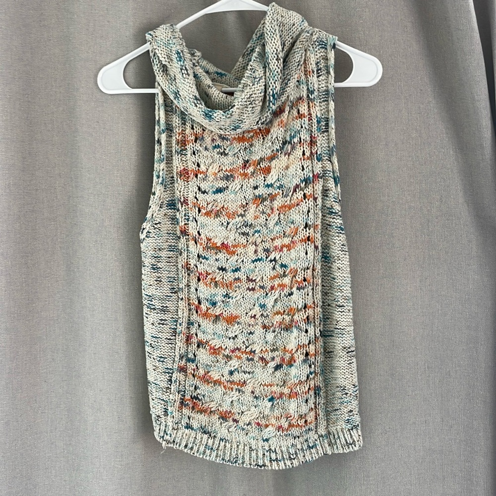 Anthropologie sweater vest size small